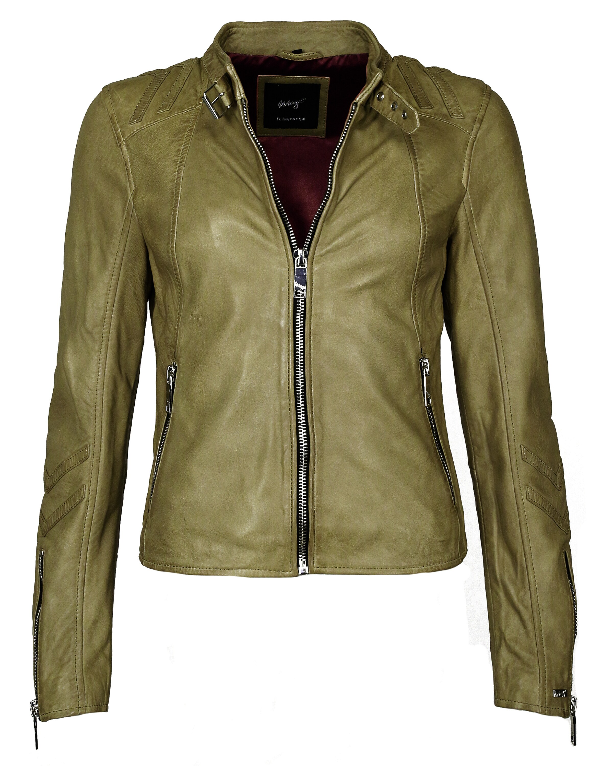 Maze Between-season jacket 'Lindsay' in Green: front