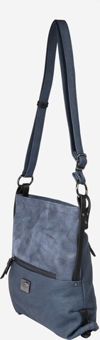 Borsa a tracolla 'Elin' di TOM TAILOR in blu: lato