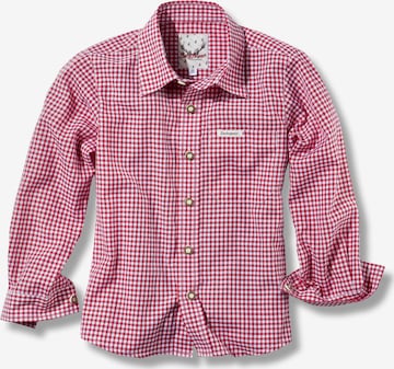 STOCKERPOINT Regular fit Button Up Shirt 'Dave Jr' in Red: front