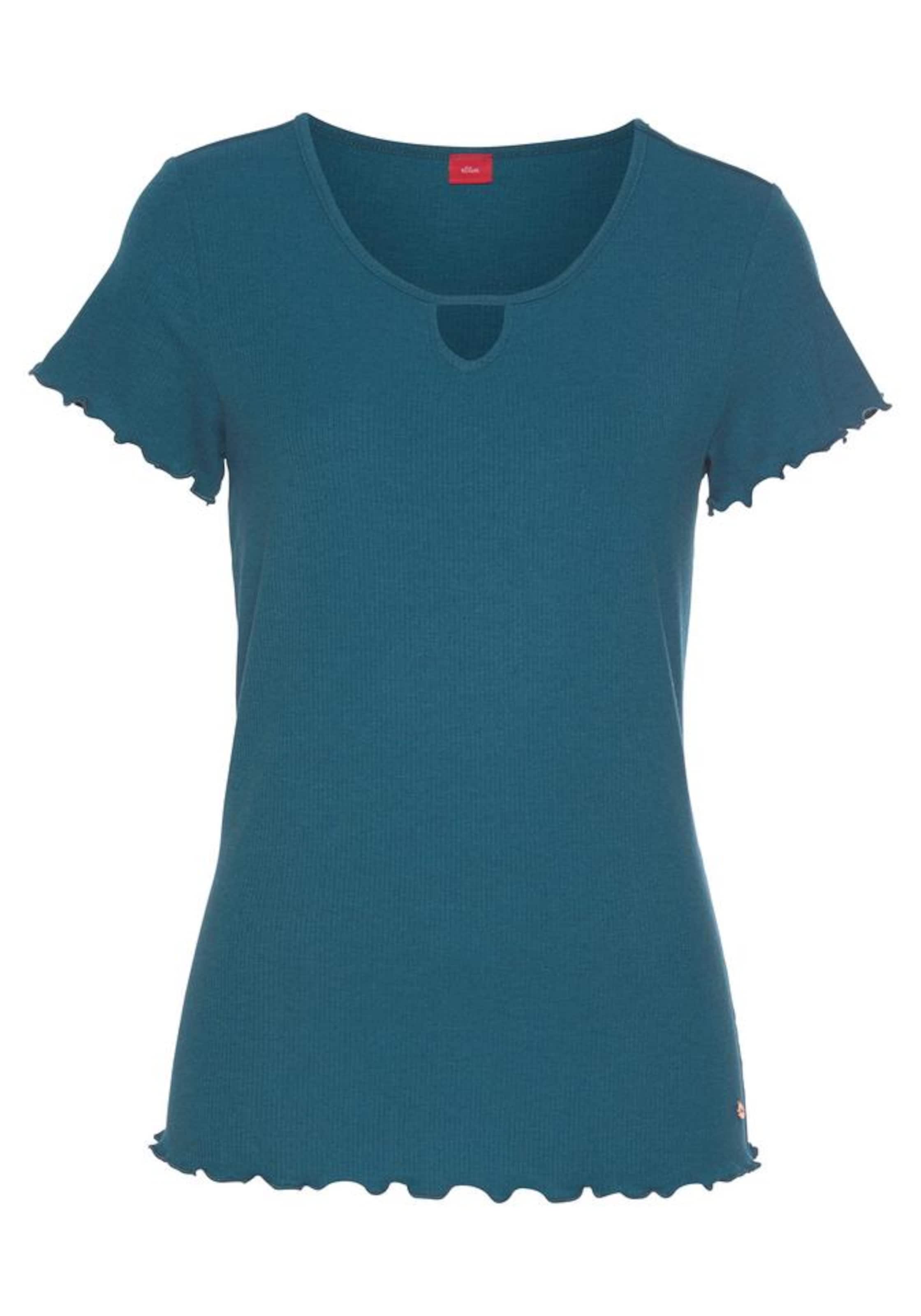 Chemise de nuit s.Oliver en vert : devant