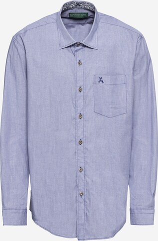 Regular fit Camicia per costume tradizionale di COUNTRY LINE in blu: frontale