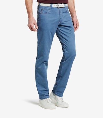 Meyer Hosen Slim fit Chino Pants 'Diego' in Blue: front