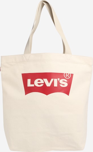 LEVI'S ® Nakupovalna torba | ecru / rdeča barva, Prikaz izdelka