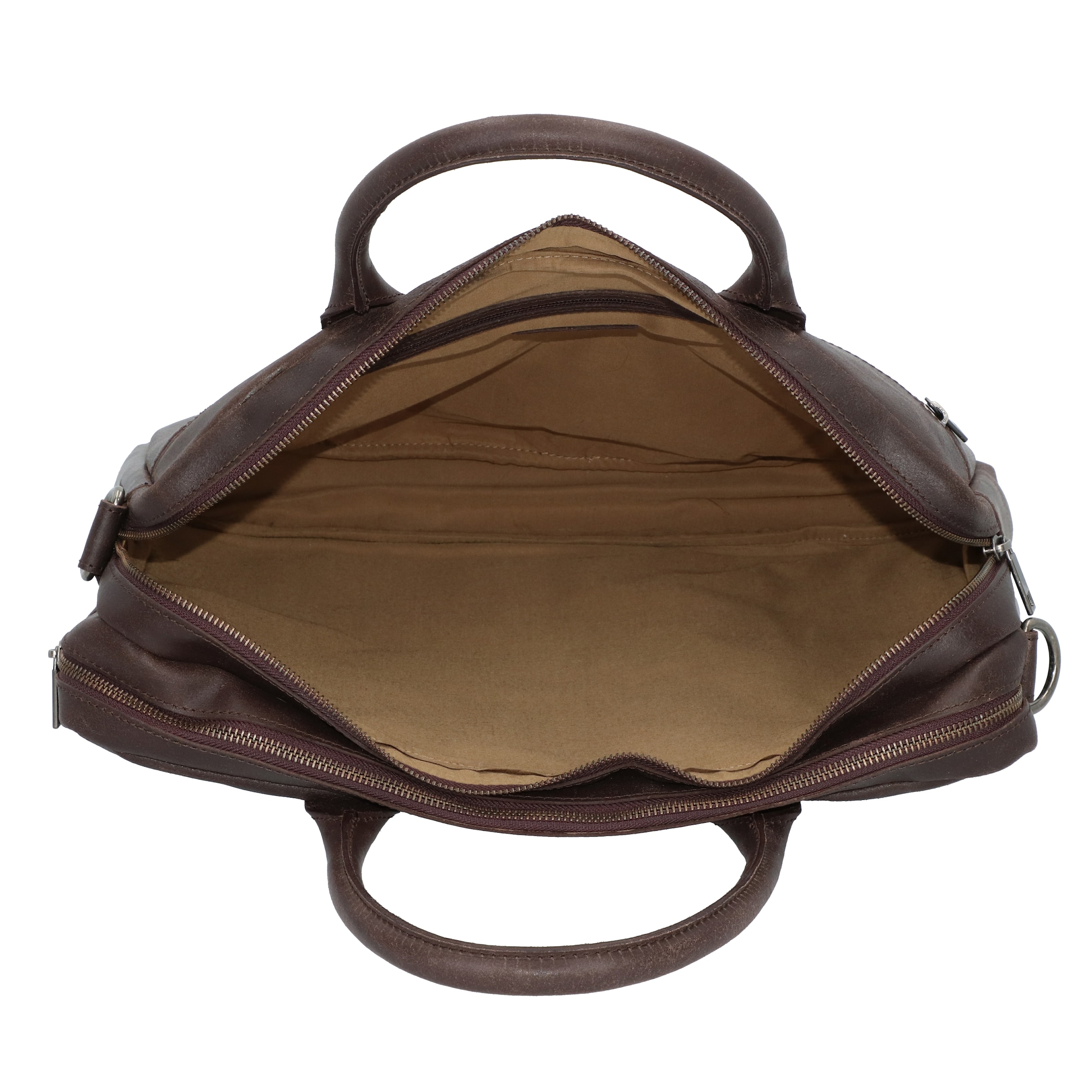 Burkely Aktentas 'Taylor' in Bruin