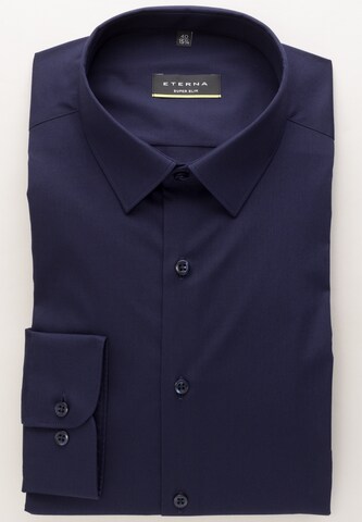 ETERNA Slim fit Zakelijk overhemd in Blauw