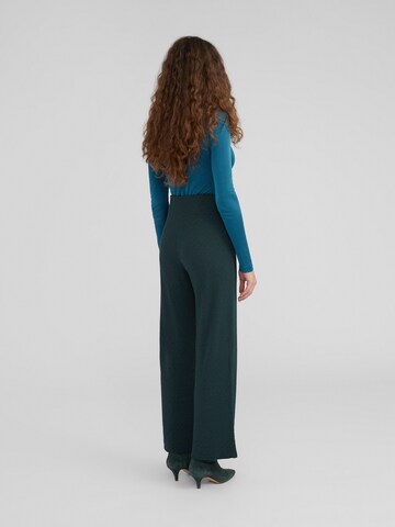 Largi Pantaloni 'Rian' de la EDITED pe verde: spate