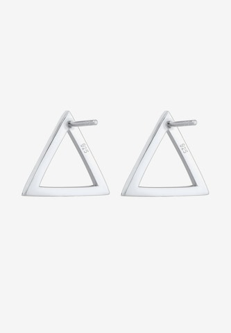 ELLI Earrings 'Dreieck, Geo' in Silver