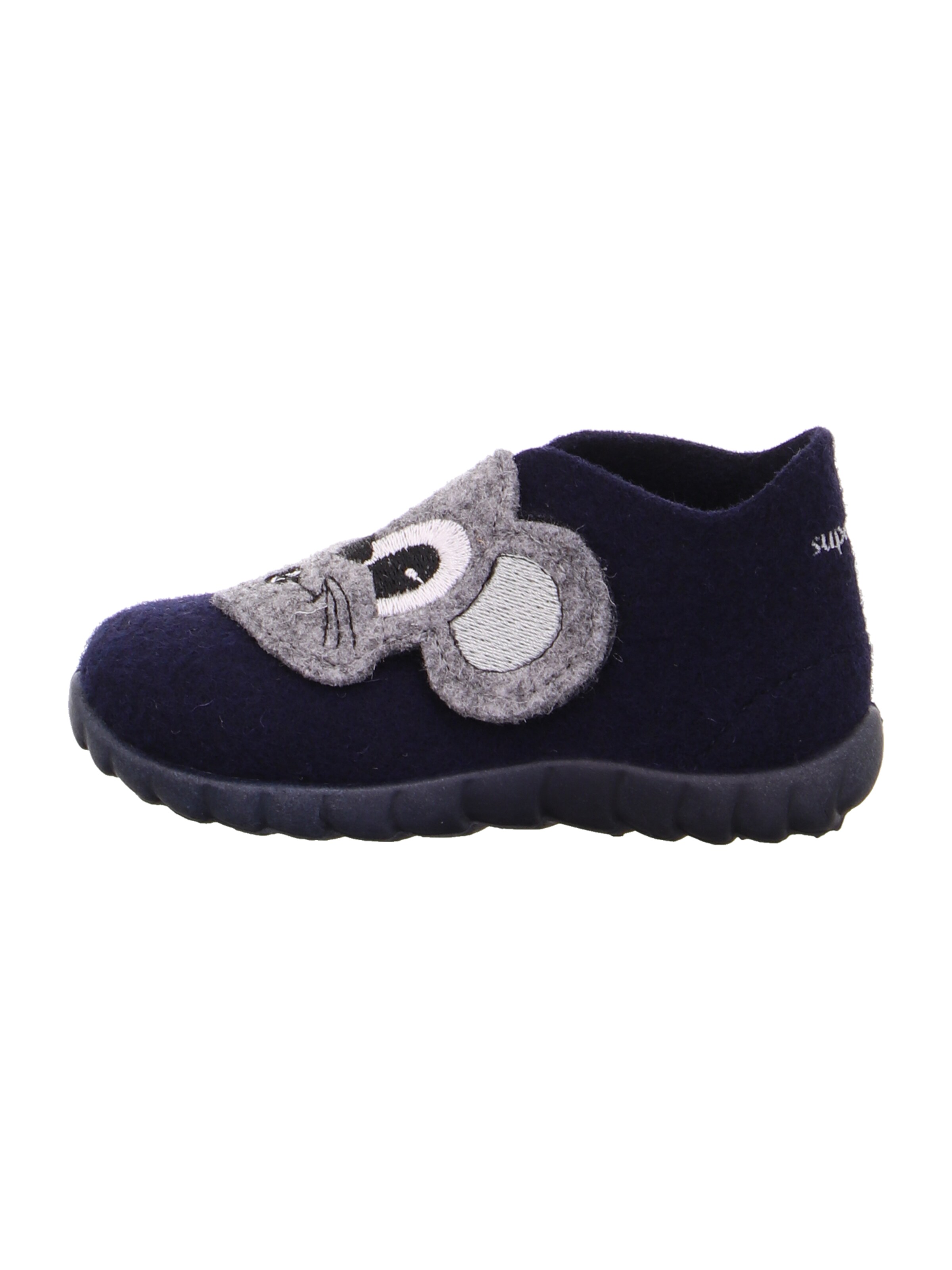 SUPERFIT Hausschuh 'Happy' in Blau