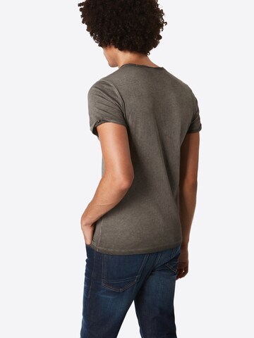 Key Largo Shirt 'Weapon' in Grey: back