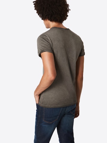 Key Largo Shirt 'Weapon' in Grey: back