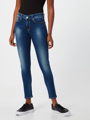 Skinny Jeans di Herrlicher in blu: frontale