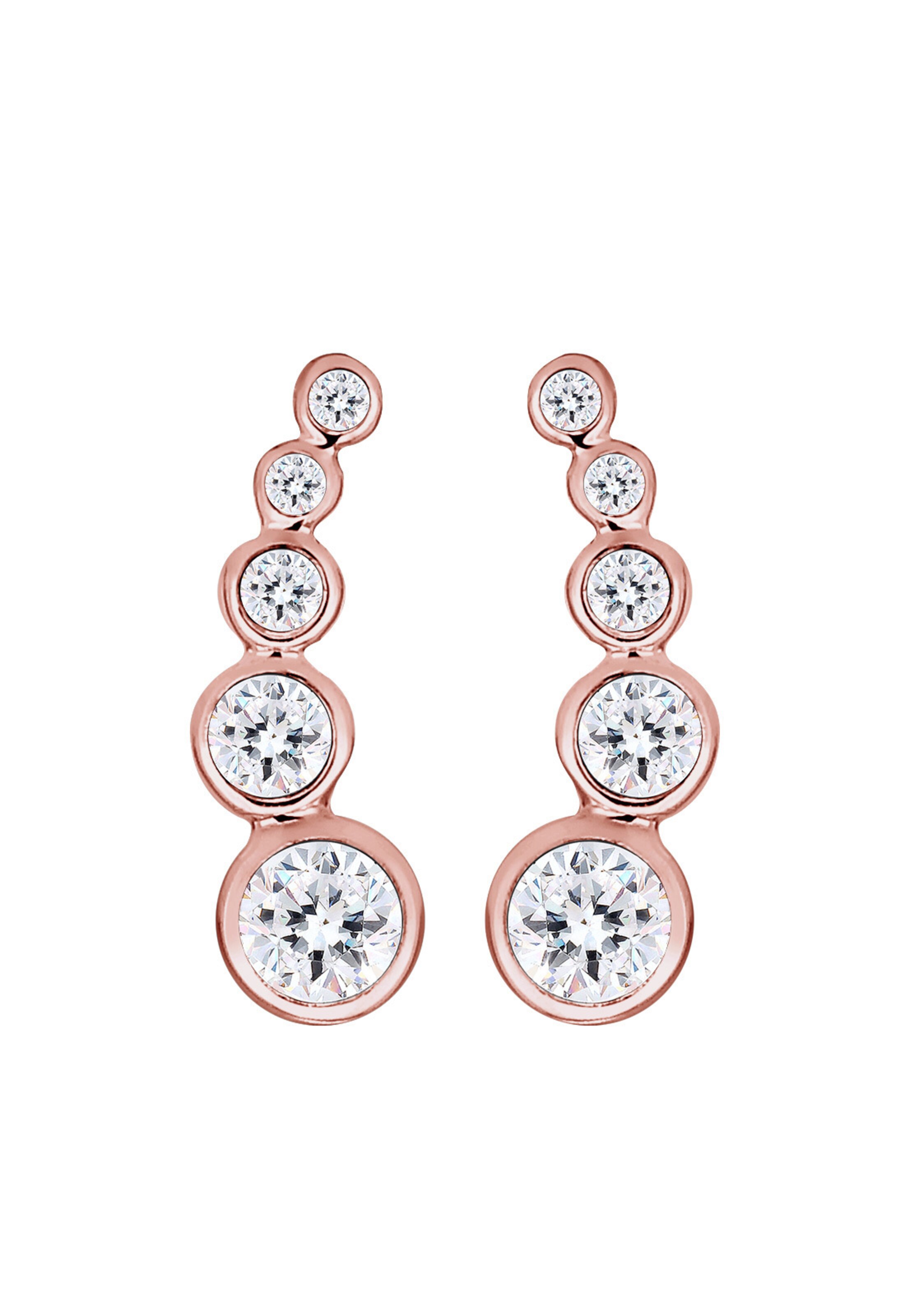 Orecchini 'Ear Climber' di ELLI in oro: frontale