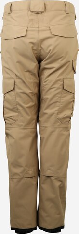 regular Pantaloni per outdoor di BURTON in beige: dietro