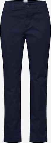 Pantalon chino 'GIRLFRIEND' GAP en bleu : devant