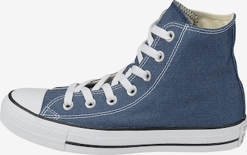 CONVERSE Korkeavartiset tennarit 'CHUCK TAYLOR ALL STAR CLASSIC HI' värissä sininen