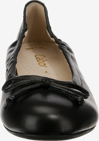 GABOR Ballet Flats in Black