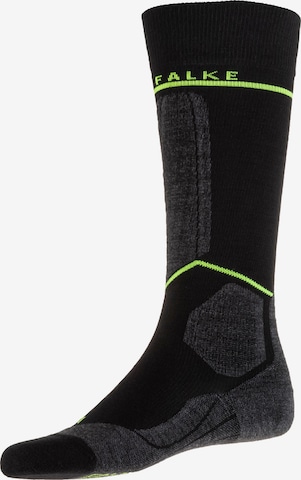 FALKE Athletic Socks 'FALKE SK Energie' in Black: front