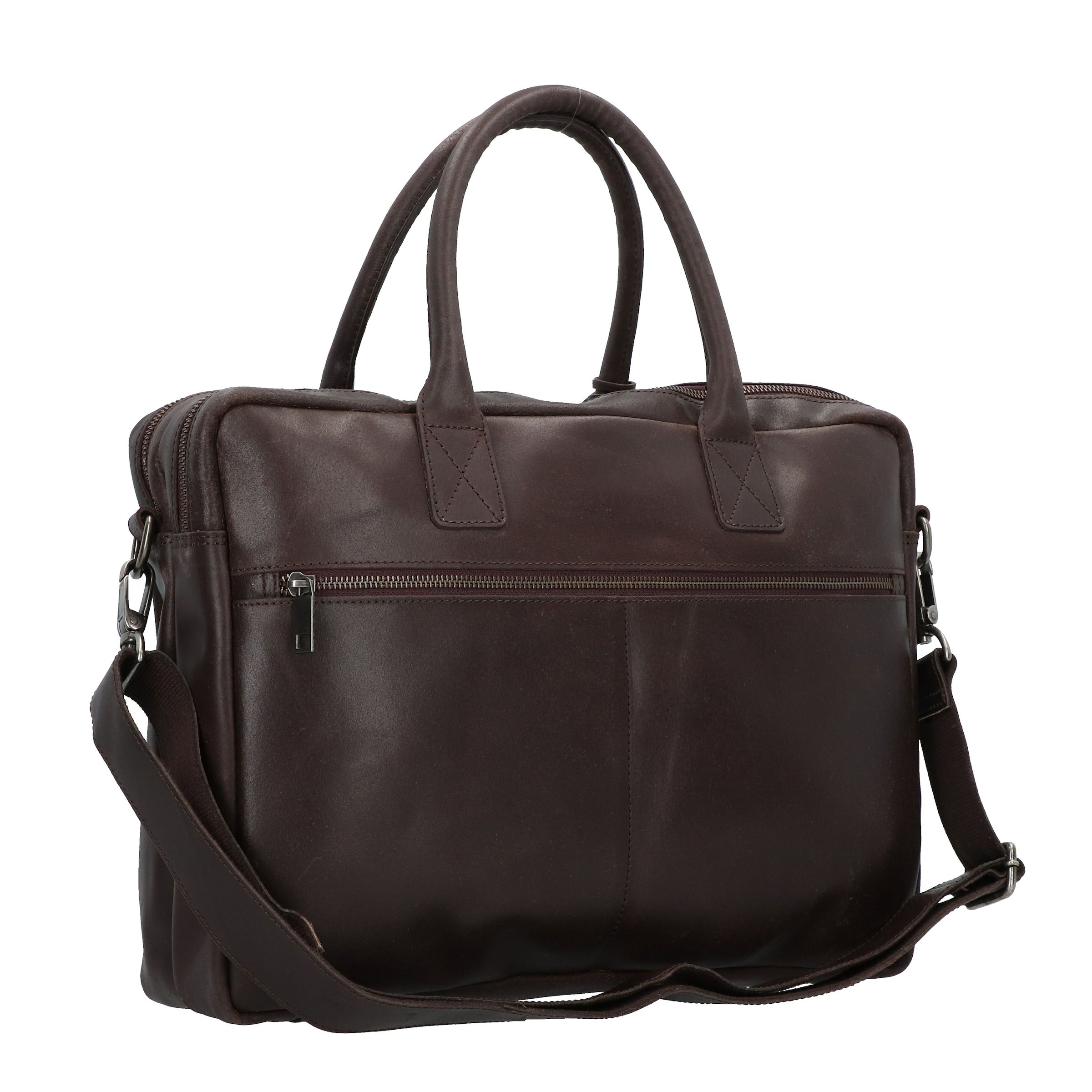 Burkely Aktentas 'Taylor' in Bruin