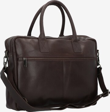 Burkely Document Bag 'Taylor' in Brown