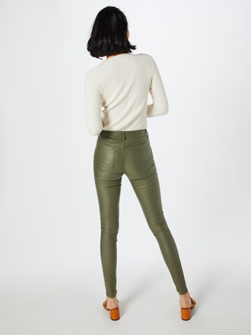 VILA Skinny Jeans 'Vicommit' in Green: back