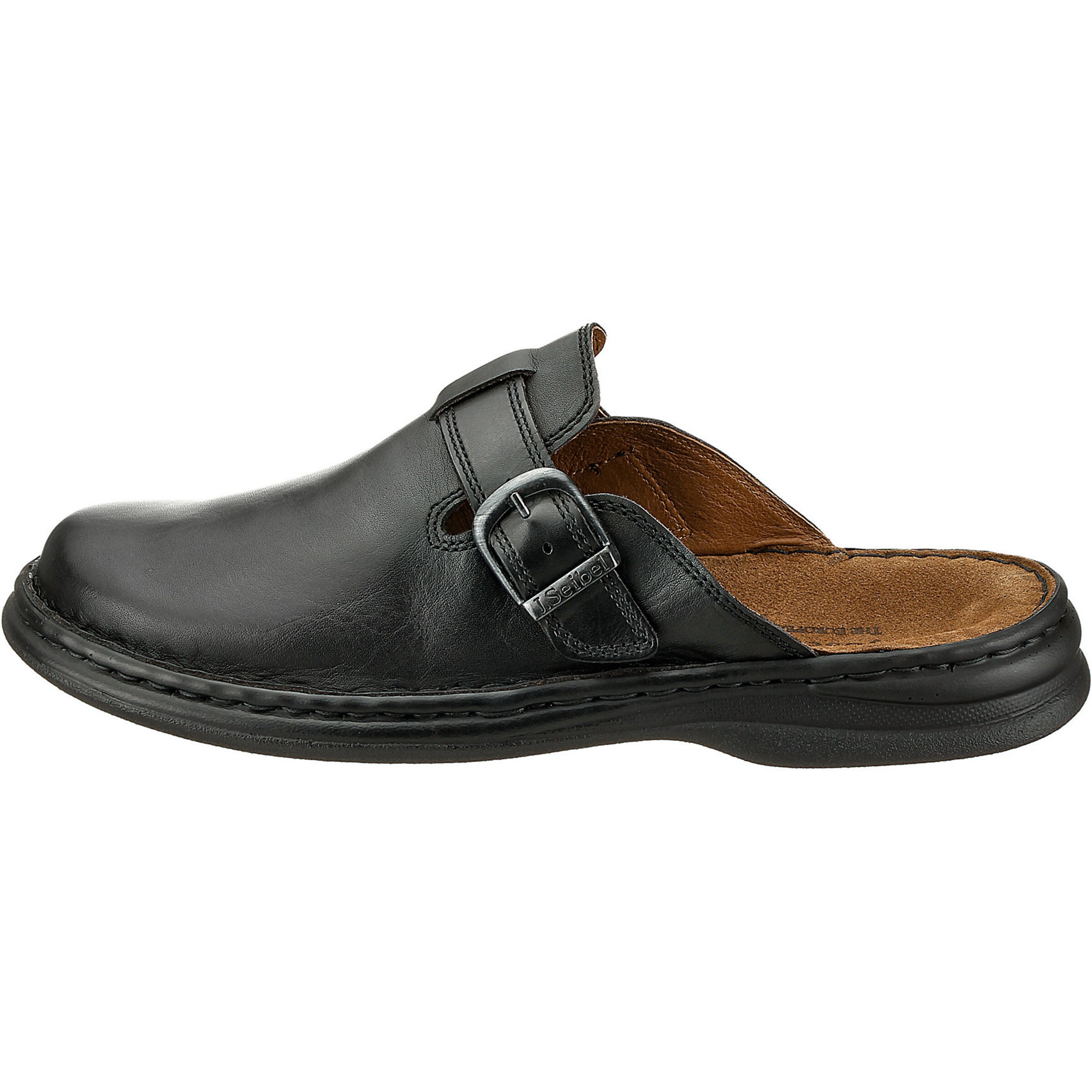 JOSEF SEIBEL Muiltjes 'Madrid' in Zwart