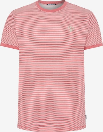 CHIEMSEE Regular fit Functioneel shirt in Rood: voorkant