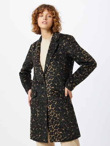 VILA Between-Seasons Coat in Brown: front