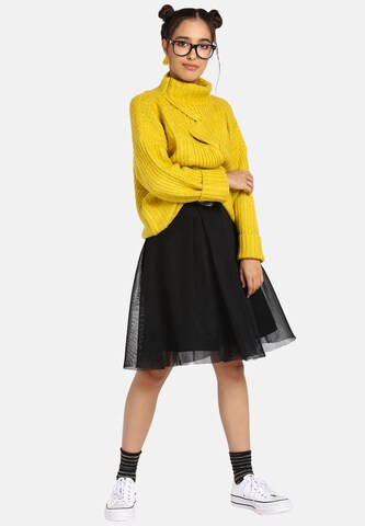 Pull-over oversize MYMO en jaune