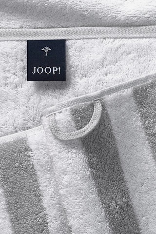 JOOP! Strandhåndklæde 'Stripes' i grå