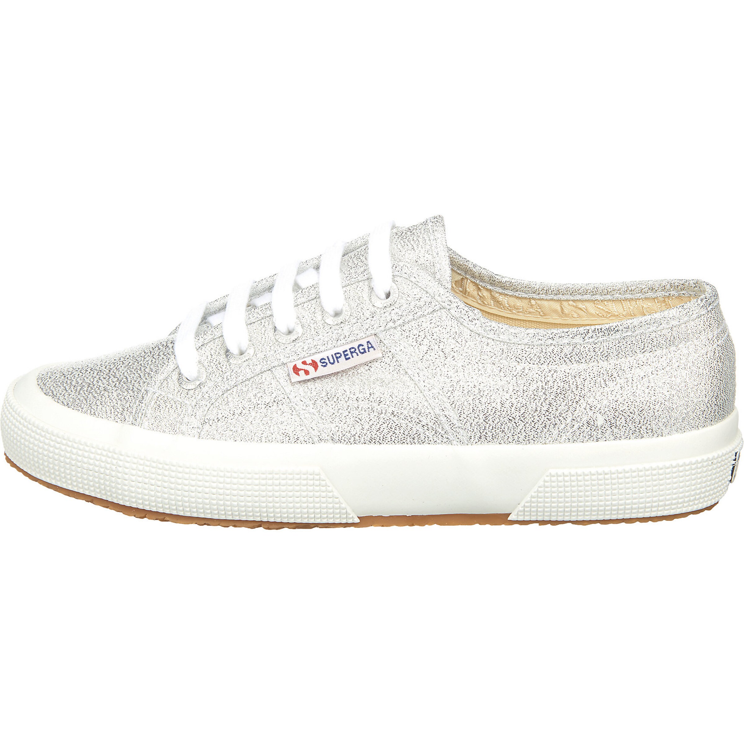 SUPERGA Trampki niskie 'Cotu Classic' w kolorze srebrny