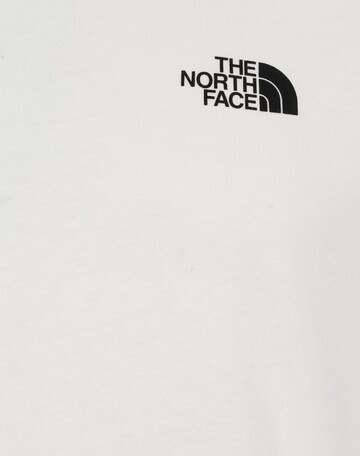 THE NORTH FACE Regularny krój Koszulka 'Simple Dome' w kolorze biały