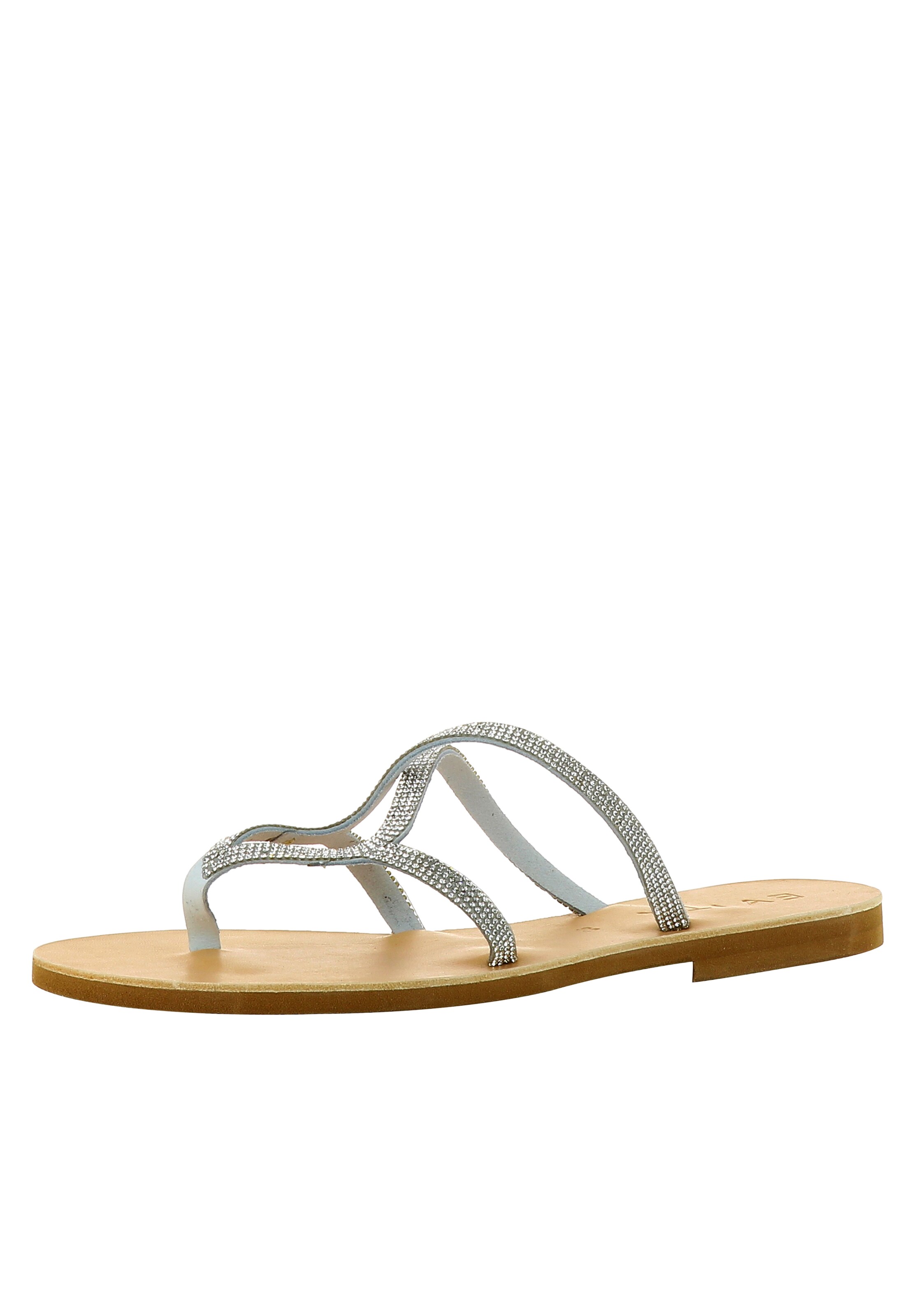 EVITA Sandale in Grau: Vorderseite