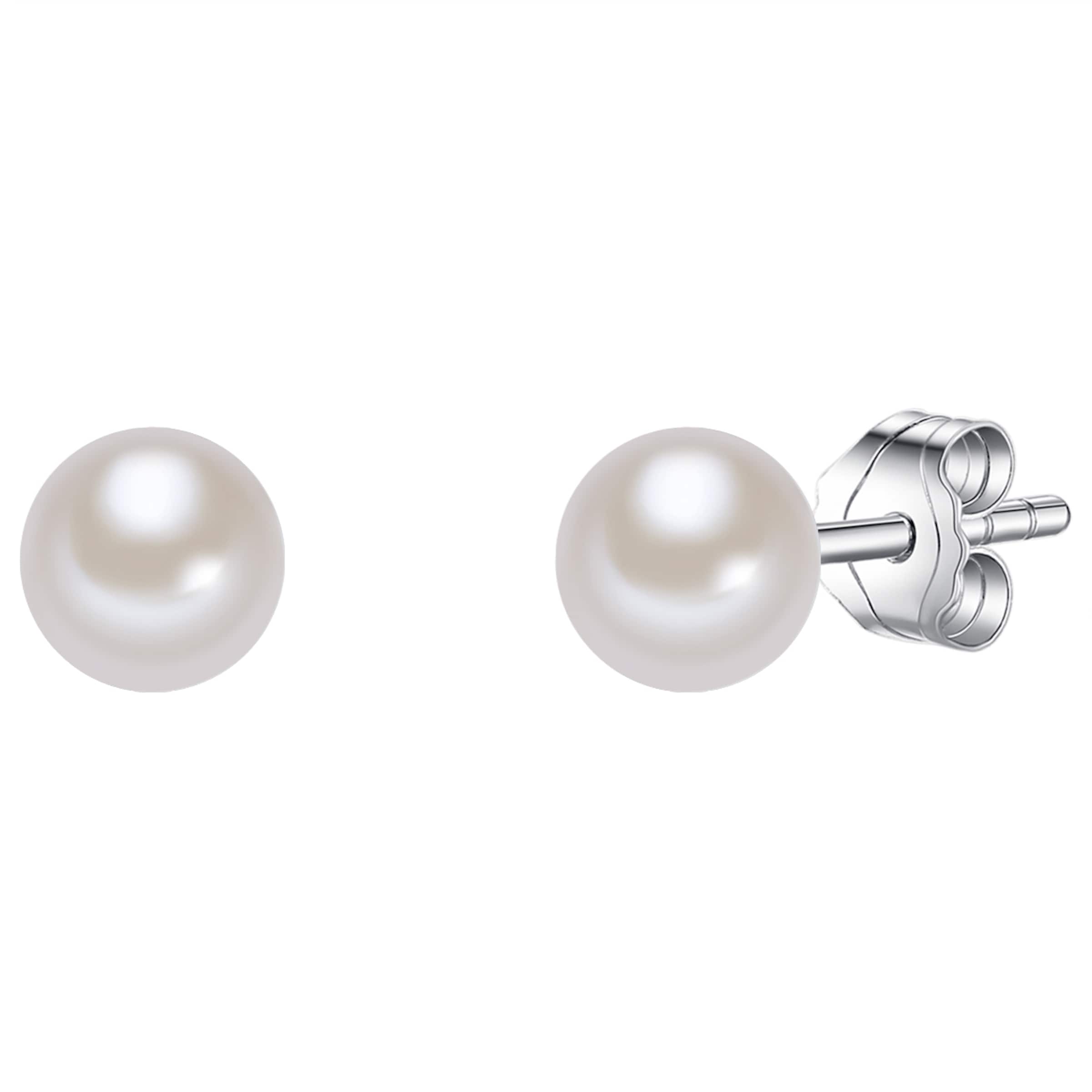 Valero Pearls Ohrringe in Silber: Vorderseite