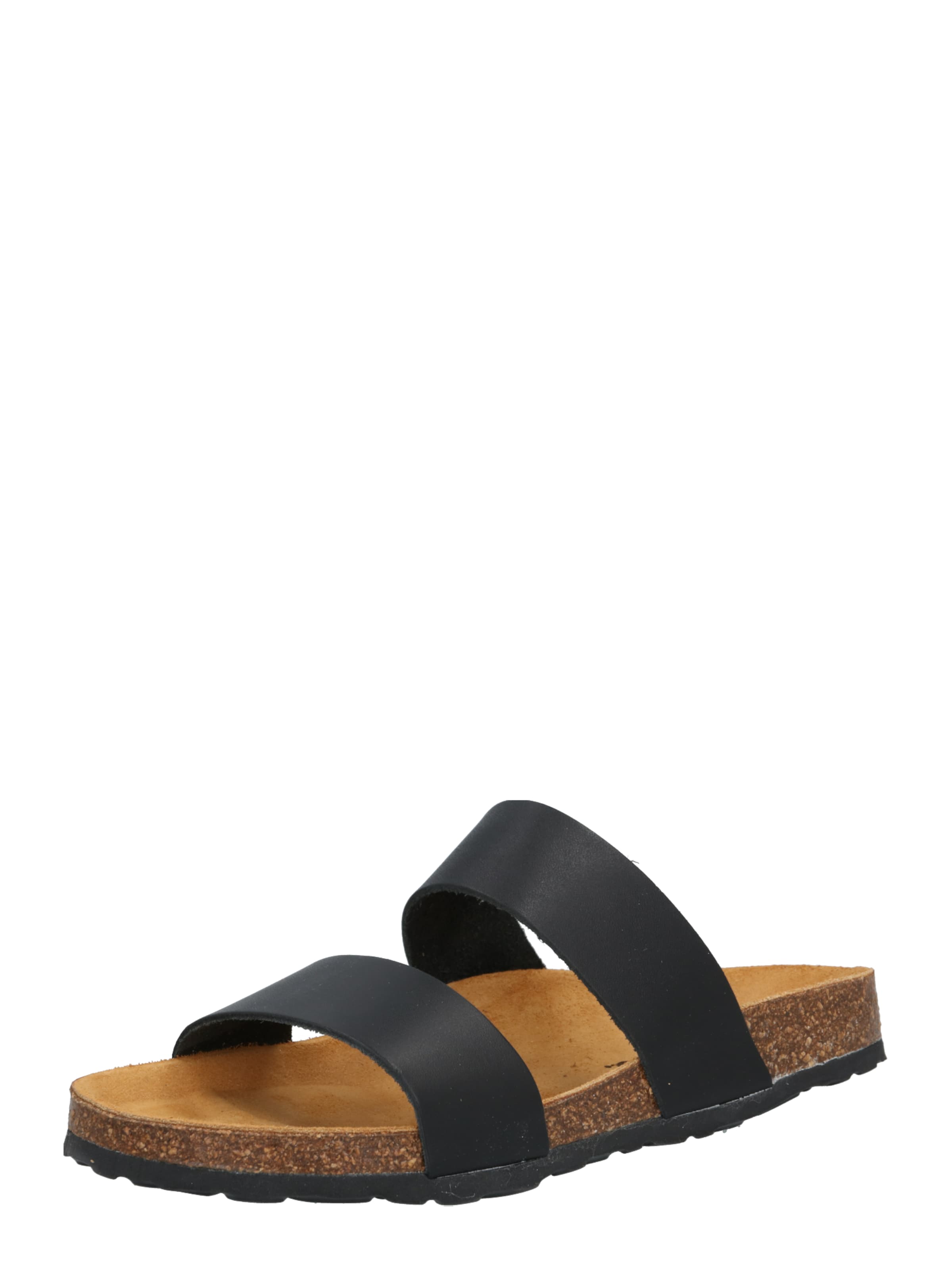 Zoccoletto 'Betricia' di Bianco in nero: frontale