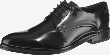 JOOP! Lace-Up Shoes 'Serafino' in Black: front