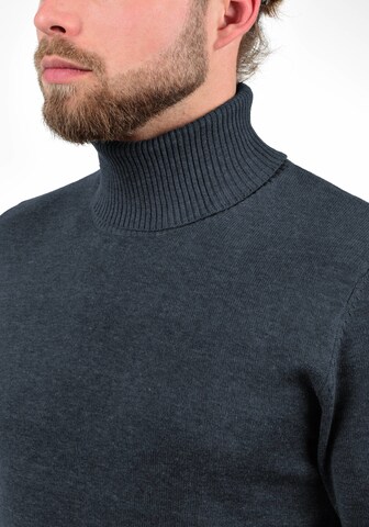 BLEND Rollkragenpullover 'Latif' in Blau