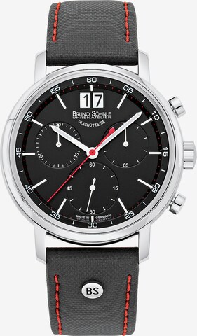 Bruno Söhnle Analog Watch 'Marcato' in Black: front