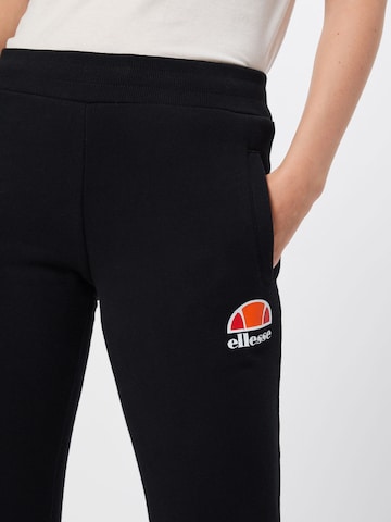 ELLESSE Tapered Hose 'Queenstown' in Schwarz