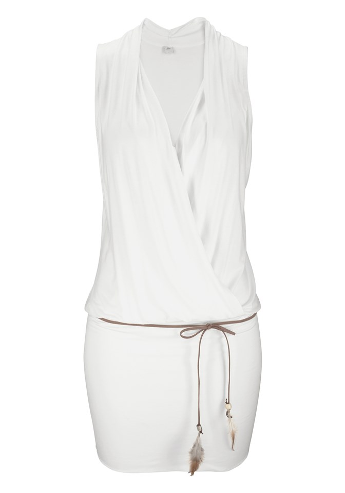 Odzież Kobiety s.Oliver Sukienka plażowa w kolorze Białym 