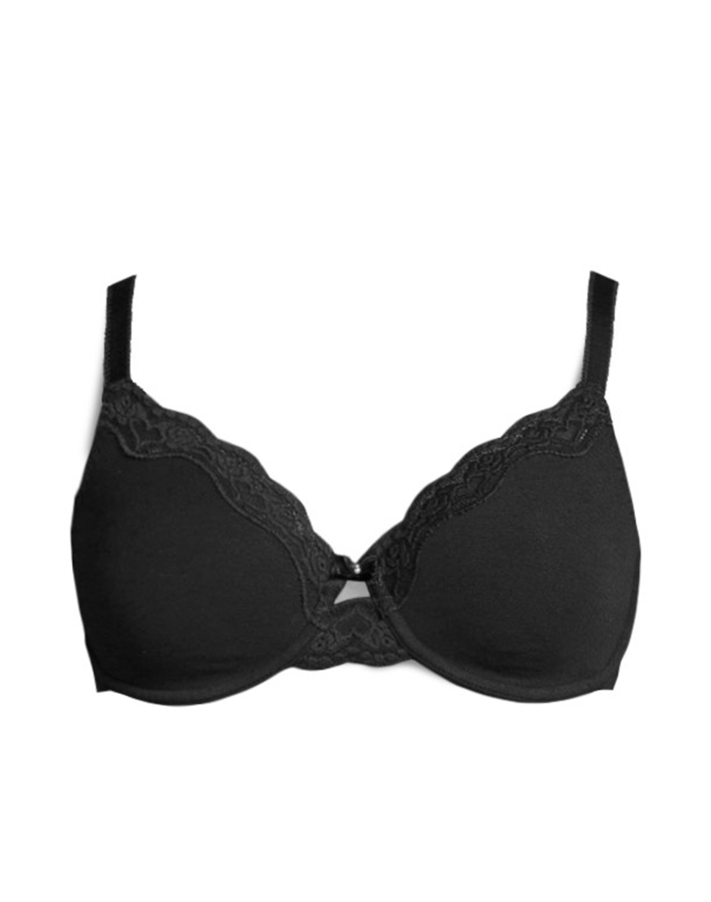 PETITE FLEUR T-shirt Podprsenka – černá