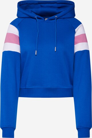 Sweat-shirt Urban Classics en bleu : devant