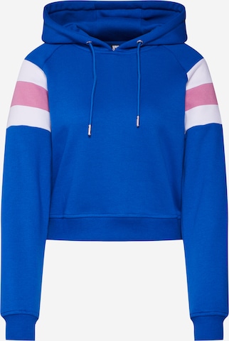 Urban Classics Sweatshirt in Blauw: voorkant