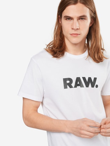 G-STAR - Camisa 'Holorn' em branco