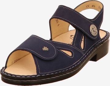 Finn Comfort Sandals in Blue: front