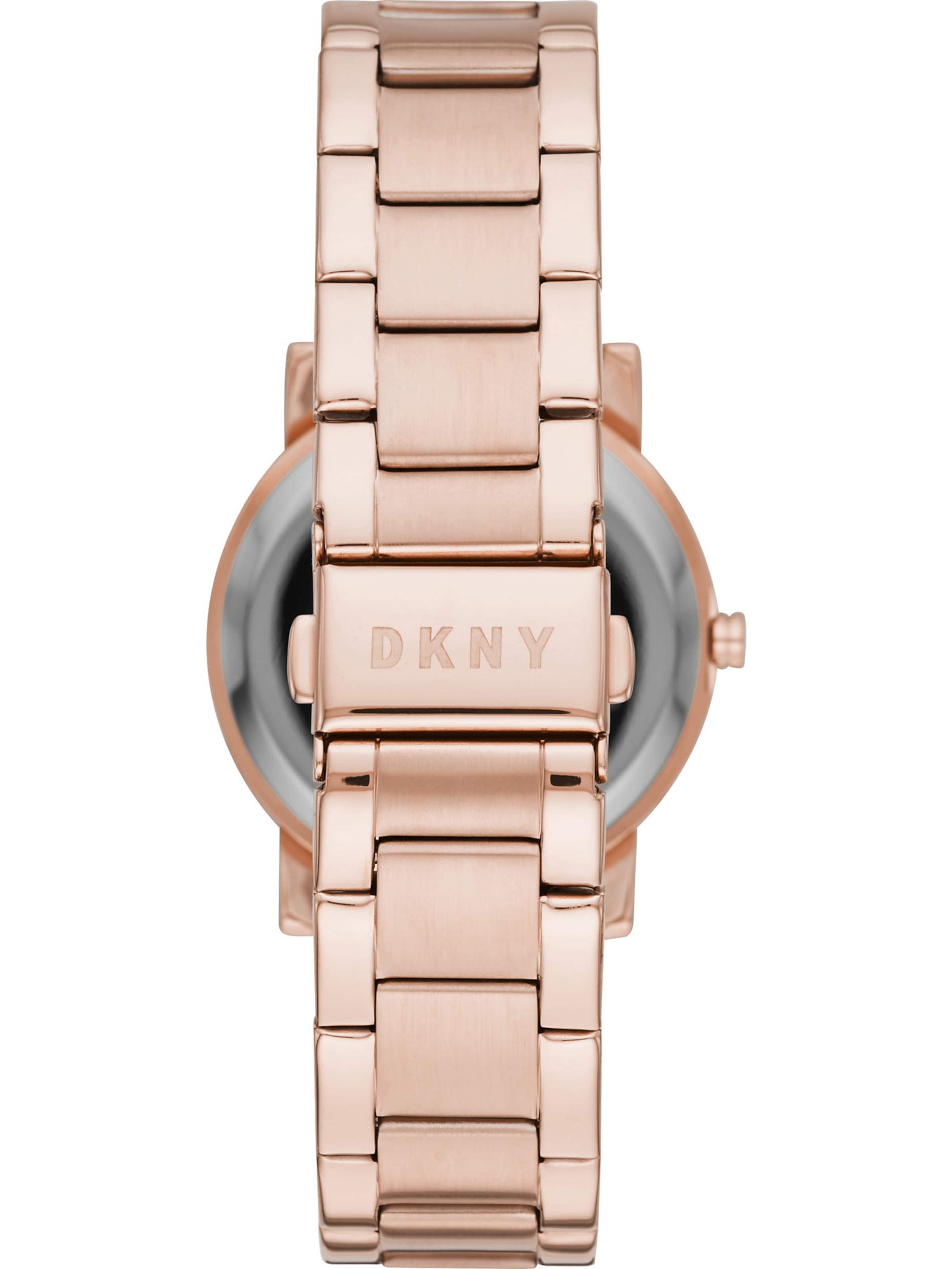 Montre à affichage analogique DKNY en or