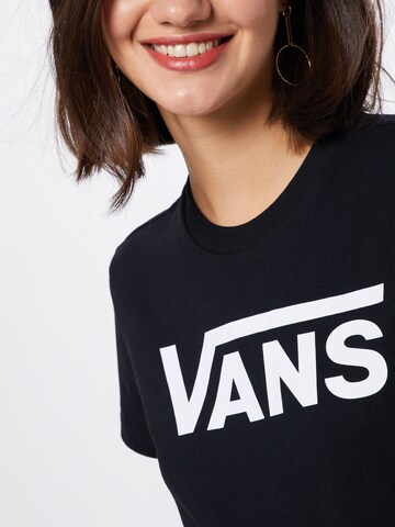 VANS - Camiseta 'WM FLYING V CREW' en negro