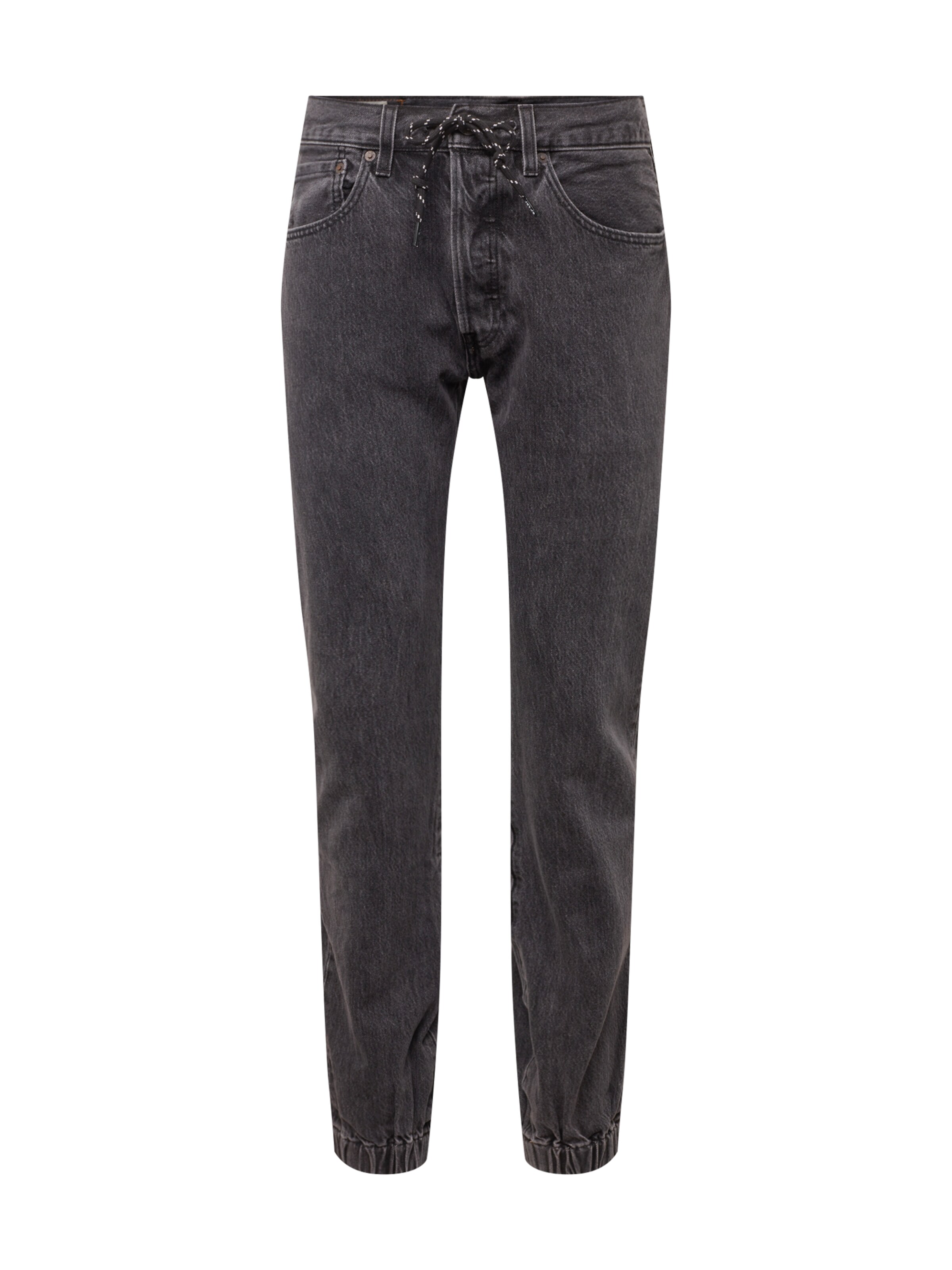 LEVI'S - Jeans '501JOGGER' in de kleur Grey denim