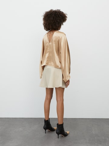 Camicia da donna 'Fine' di EDITED in bronzo