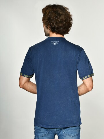 TOP GUN T-Shirt ' Insignia ' in Blau
