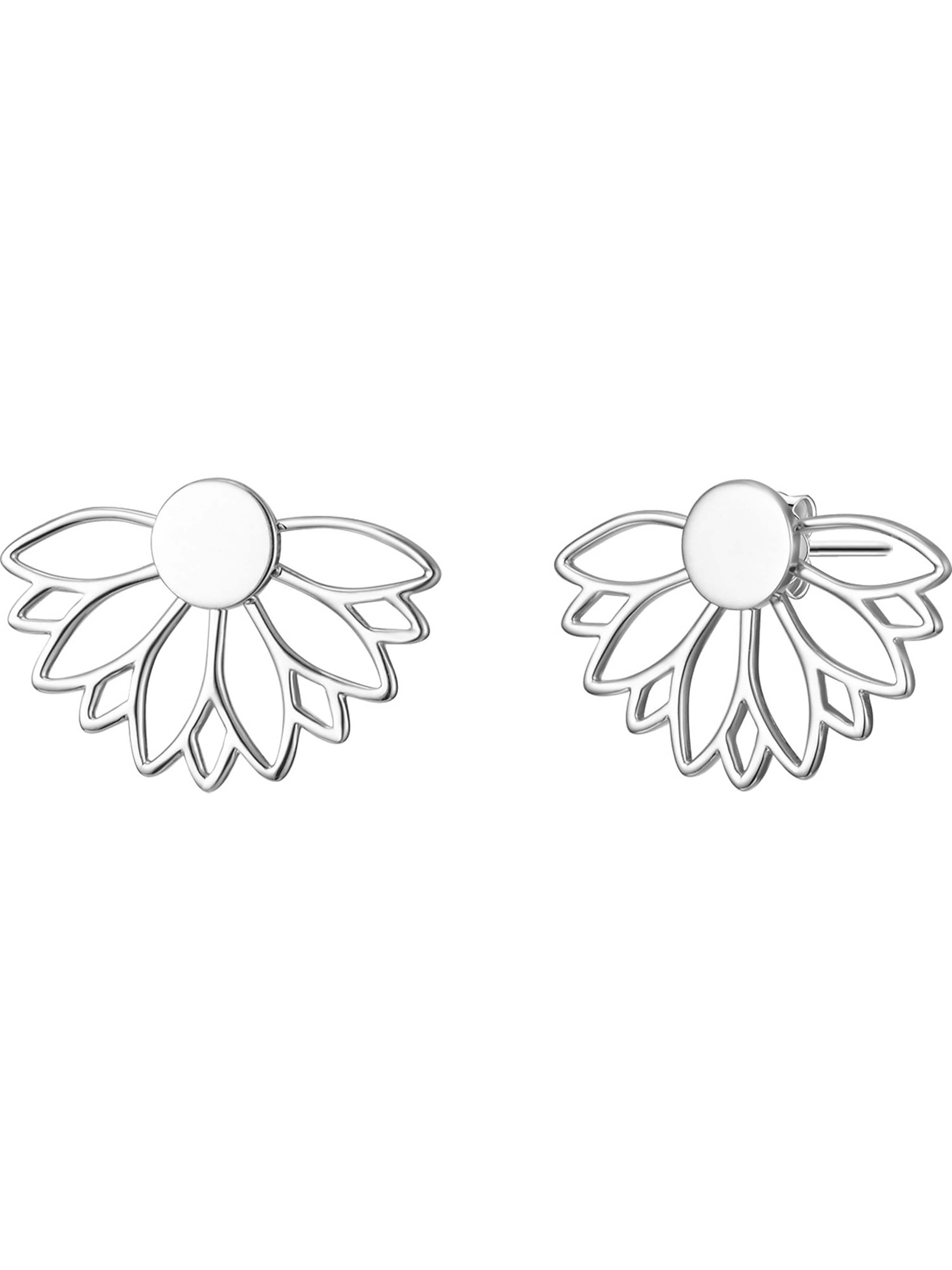 Glanzstücke München Oorbellen in Zilver: voorkant